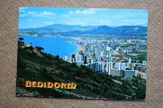 Postales: Postal. Benidorm. (Espa&ntilde;a). - Foto 1