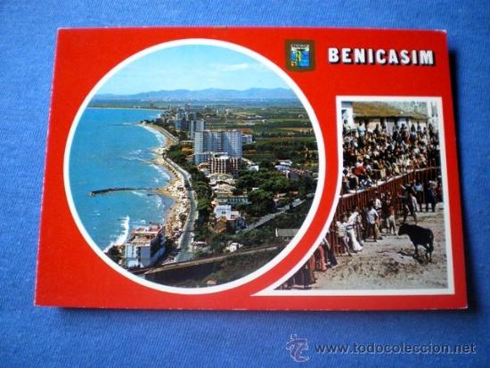 Postkarten: POSTAL CASTELLON BENICASIM DIVERSOS ASPECTOS NO CIRCULADA