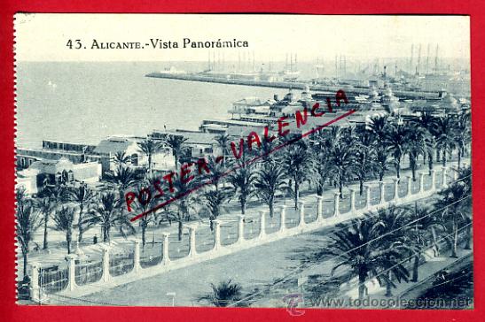 Postcards: POSTAL, ALICANTE, VISTA PANORAMICA,   P72145