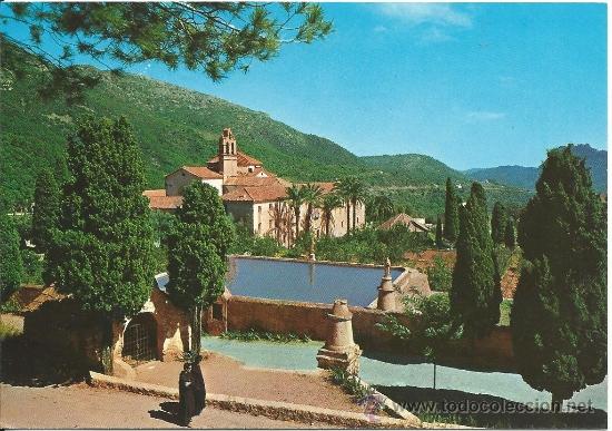 Postales: BENICASIM.-DESIERTO DE LAS PALMAS.-VISTA GENERAL DEL MONASTERIO.-EDI.ARRIBAS