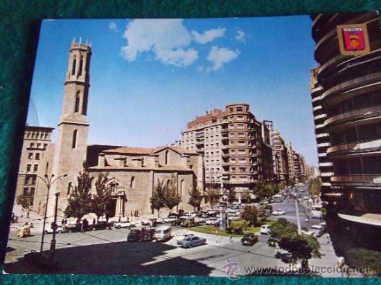 Postales: VALENCIA-V6-ESCRITA-SELLADA-CIRCULADA- AVDA OESTE-SAN AGUSTIN