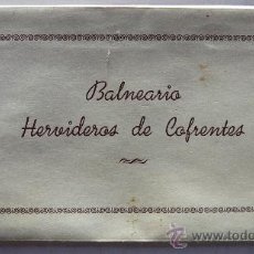 Postales: CARNET POSTAL: BALNEARIO HERVIDEROS DE COFRENTES - 1958 - ED FOURNIER - VITORIA