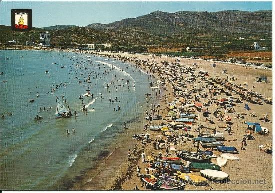 Postales: OROPESA DEL MAR N&ordm; 70 PLAYA / ESCUDO DE ORO / SIN FRANQUEAR