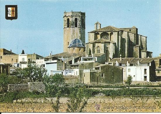 Postales: SAN MATEO N&ordm; 1 IGLESIA ARCIPRESTAL / POSTALES ESCUDO DE ORO / SIN FRANQUEAR