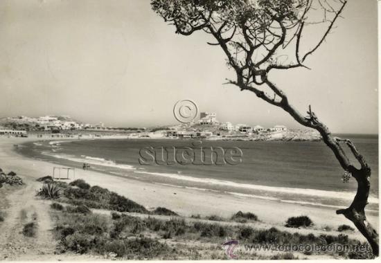 Cartoline: POSTAL ORIGINAL PLAYA DE LA CONCHA OROPESA DEL MAR CASTELLON