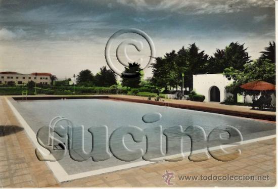 Cartes Postales: POSTAL ORIGINAL PISCINA ALBERGUE DE BENICARLO CASTELLON