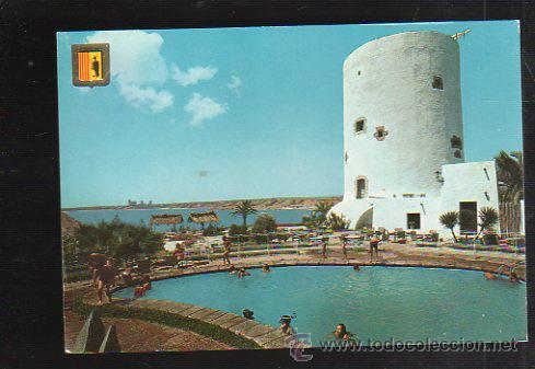 Cartes Postales: TARJETA POSTAL DE CABO ROIG - PISCINA Y TORRE. N&ordm; 6. SUBIRATS CASANOVAS.