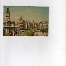 Postales: POSTAL DE VALENCIA,PLAZA DEL CAUDILLO,POSTAL EN FOTORELIEVE, CIRCULADA EN EL 1960. Lote 36242359