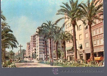 Postkarten: TARJETA POSTAL DE ALICANTE - PASEO DEL DR GADEA Y CRUZ DE LOS CAIDOS. 35. JUQUEMO