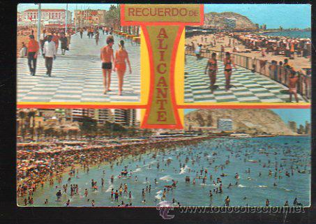 Cartes Postales: TARJETA POSTAL DE ALICANTE - DIVERSOS ASPECTOS. 7071. COMERCIAL VIPA