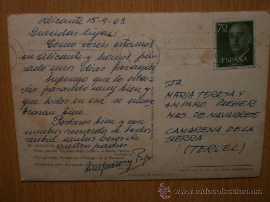 Postales: ALICANTE. - Foto 2