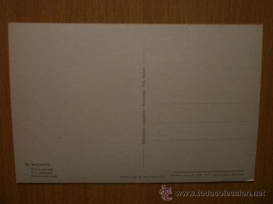 Postales: ALICANTE. - Foto 2