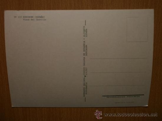 Postales: ALICANTE. BENIDORM. - Foto 2