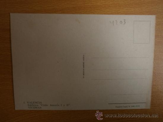 Postales: VALENCIA. - Foto 2