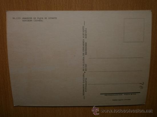 Postales: BENIDORM. - Foto 2