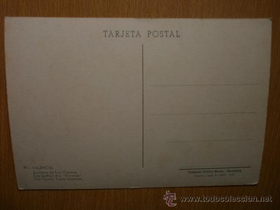 Postales: VALENCIA. - Foto 2