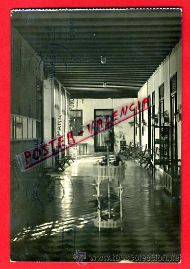 Postkarten: POSTAL BELLUS, VALENCIA, BALNEARIO, GALERIA DE ENTRADA A UN GRUPO DE HABITACIONES, FOTOGRAF,  P76880