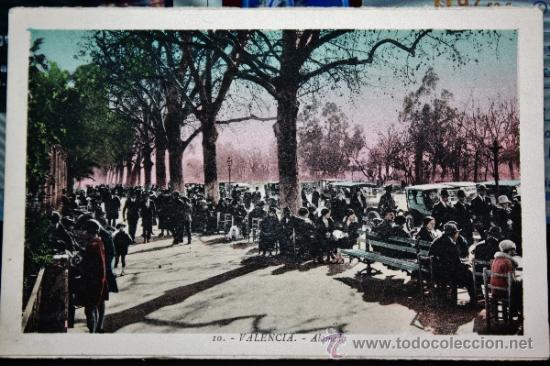 Postales: POSTAL DE VALENCIA PASEO - Foto 1