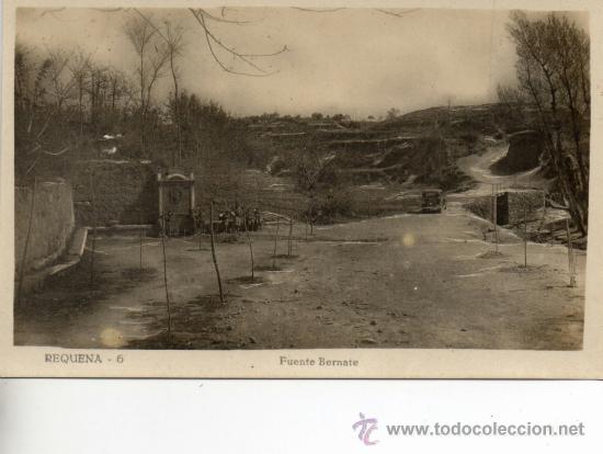 Postales: requena. 6 fuente bernate - Foto 1