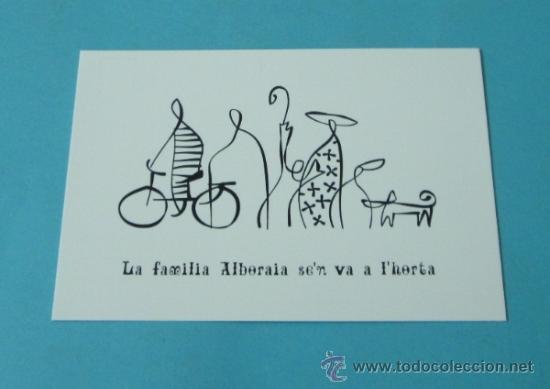 Cartes Postales: LA FAMILIA ALBORAIA SE'N VA A L'HORTA