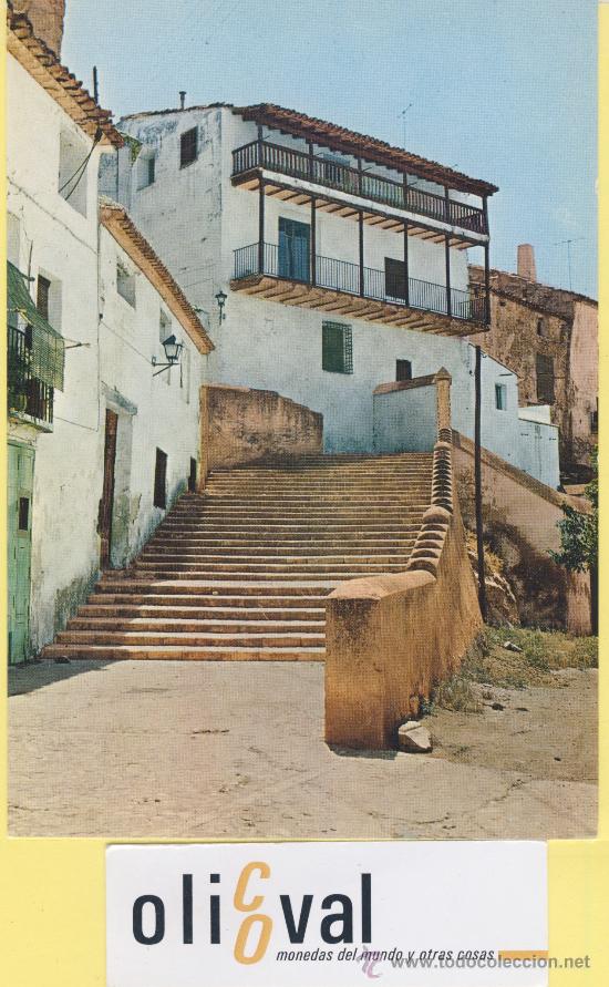 Postcards: POSTAL-VALENCIA - 3 REQUENA  CUESTA DEL ANGEL   .ED PERGAMINO . -P-02122