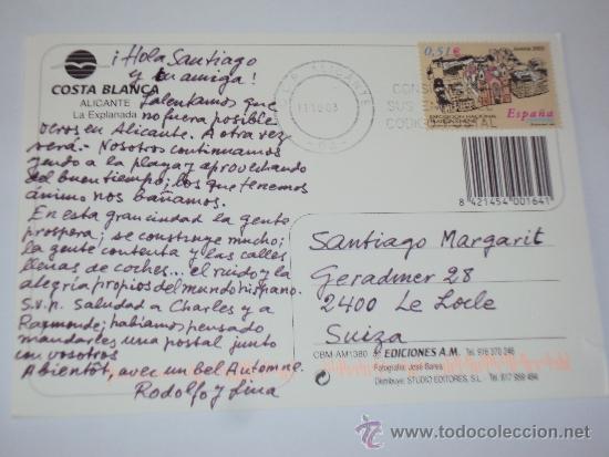 Postales: Alicante. La Explanada. - Foto 2