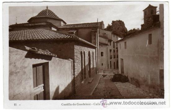 Postcards: BONITA POSTAL - CASTILLO DE GUADALEST (ALICANTE) - CALLE MAYOR