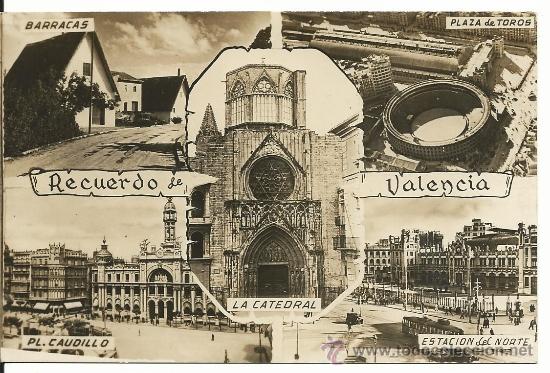 Postkarten: VALENCIA.-RECUERDO DE VALENCIA.-EDICIONES JDP N&ordm; 5.- SIN CIRCULAR