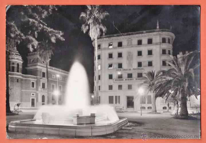 Postales: castellon de la plana - plaza maria agustina - n&ordm; 1 - ed. comas - escrita - a&ntilde;o 1960
