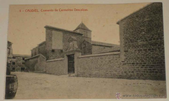 Postais: ANTIGUA POSTAL DE CAUDIEL - CONVENTO DE CARMELITAS DESCALZAS - ED. THOMAS - NO CIRCULADA.