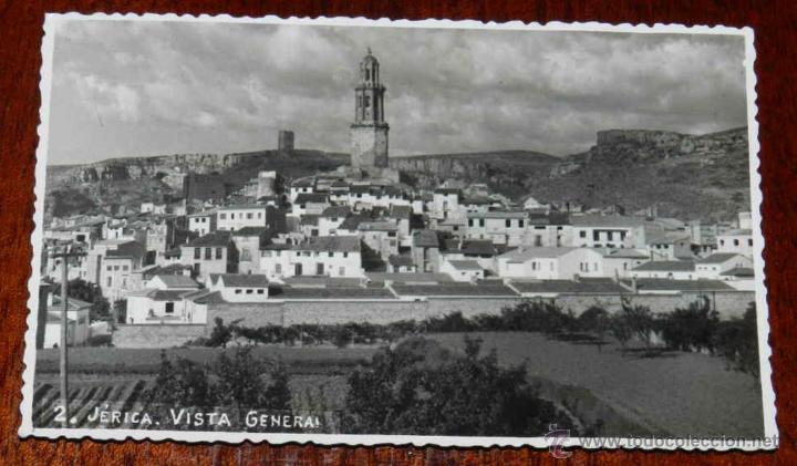 Postais: ANTIGUA FOTO POSTAL DE JERICA (CASTELLON) VISTA GENERAL - 2 - ESCRITA