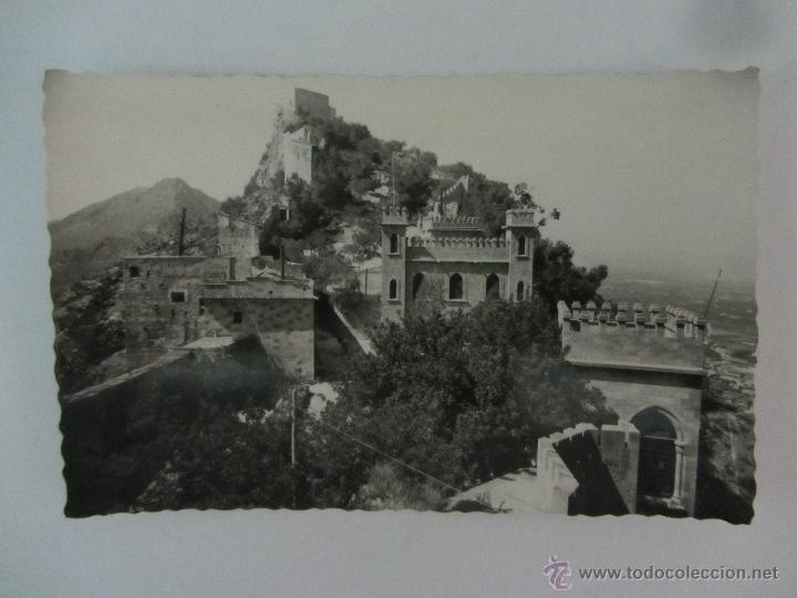 Cartes Postales: Postal fotogr&aacute;fica de Jativa. El Castillo Mayor. Ed. Arribas. Escrita