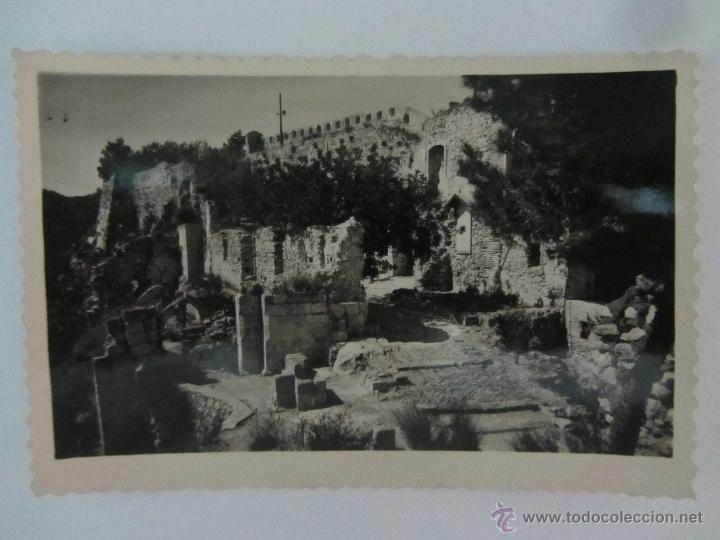 Postkarten: Postal fotogr&aacute;fica de Jativa.Murallas del Castillo Mayor. Ed. M.Arribas. Escrita