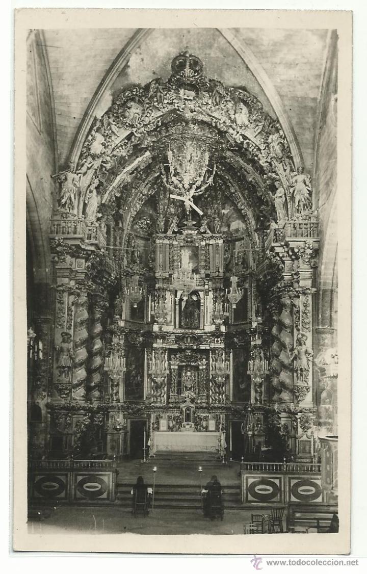 Postkarten: MORELLA.-ALTAR MAYOR IGLESIA ARCIPRESTAL.-EDITOR DESCONOCIDO