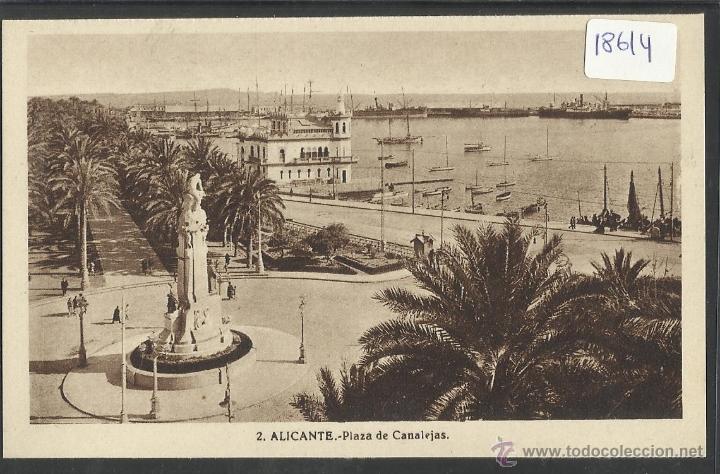 Postais: ALICANTE - 2- PLAZA DE CANALEJAS - ROISIN - (18614)