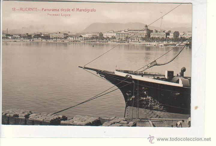 Postkarten: ALICANTE (FOTOGR&Aacute;FICA).- PANORAMA DESDE EL MARE&Oacute;GRAFO