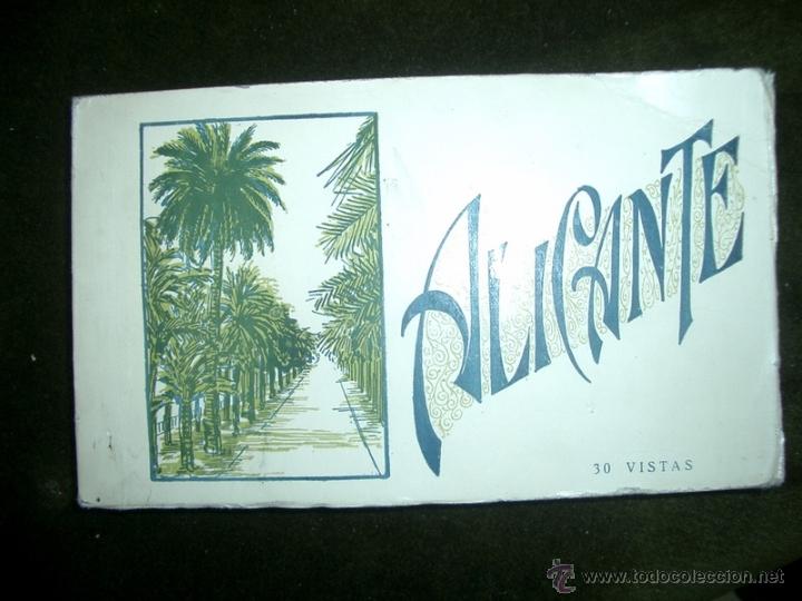 Postkarten: MUY INTERESANTE BLOK DE TARJETA POSTAL DE ALICANTE -30 POSTALES-PERFECTAS.-ca5