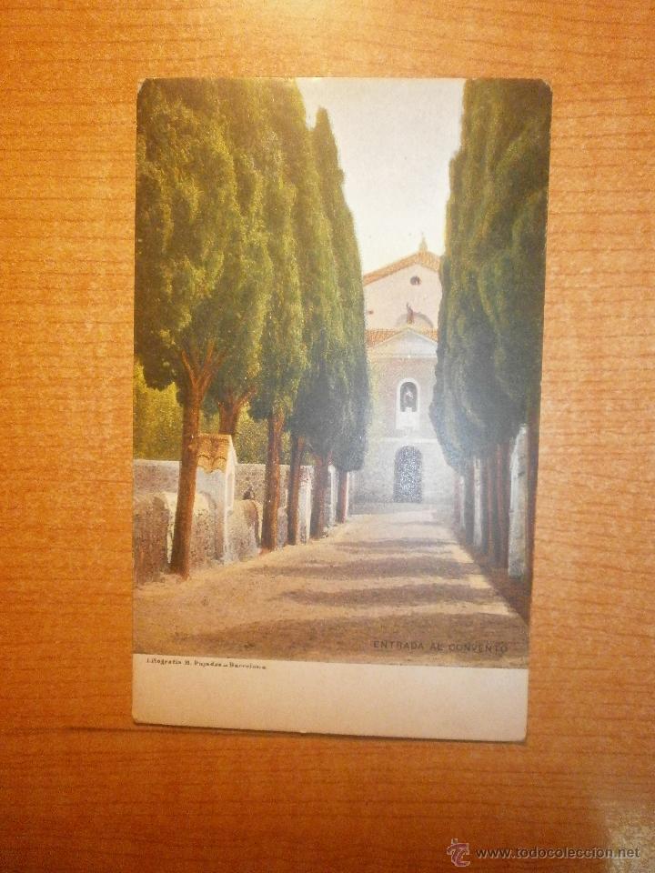 Postales: POSTAL GRAN LICOR CARMELITANO ENTRADA AL CONVENTO SINCIRCULAR