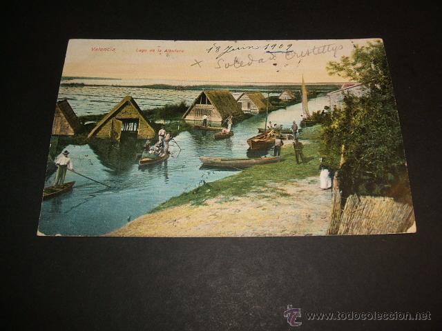 Postales: VALENCIA LAGO DE LA ALBUFERA - Foto 1