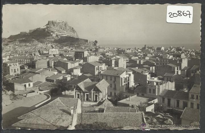 Postkarten: ALICANTE - 42 - VISTA PARCIAL Y CASTILLO SANTA BARBARA - ED&middot;GARCIA GARRABELLA - (20867)