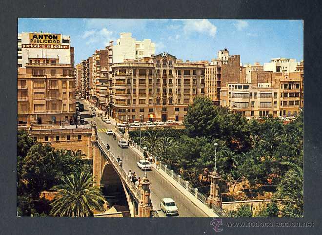 Postcards: Postal d' ELX: Pont Nou de Canalejas (G.Garrabella 71)