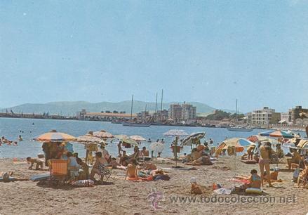 Postcards: BENICARLO - PUERTO Y PLAYA - N&ordm; 1012 - ED. GRAF. HARRIS - A&Ntilde;O 1970 - ESCRITA -