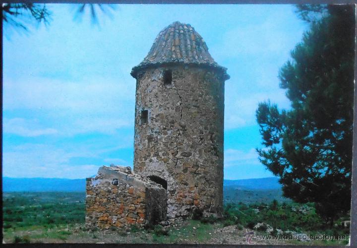 Postkarten: (15910)POSTAL ESCRITA,TORRE DEL MOLINO,CAUDIEL,CASTELL&Oacute;N,COMUNIDAD VALENCIANA,CONSERVACION: