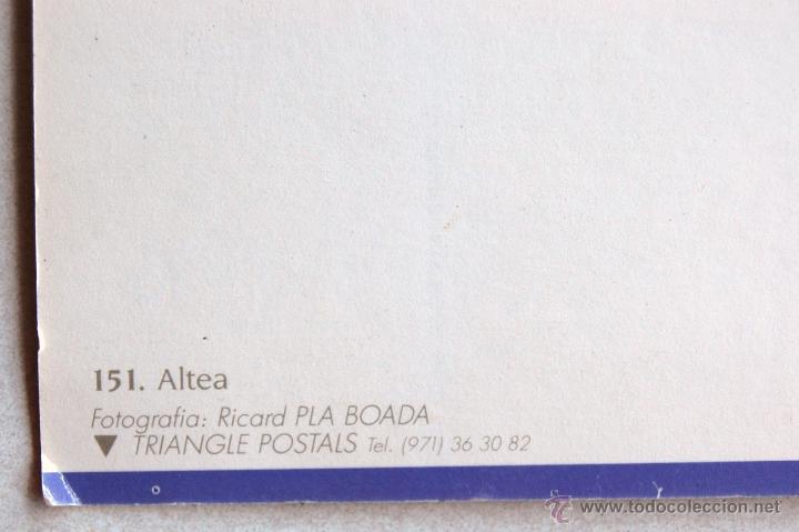 Postales: POSTAL DE ALTEA (ALICANTE). - Foto 3