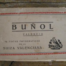 Postales: NUNCA VISTO 20 POSTAL BUÑOL VALENCIA, LA SUIZA VALENCIANA EN ACORDEON ORIOL BARCELONA . POSTALES