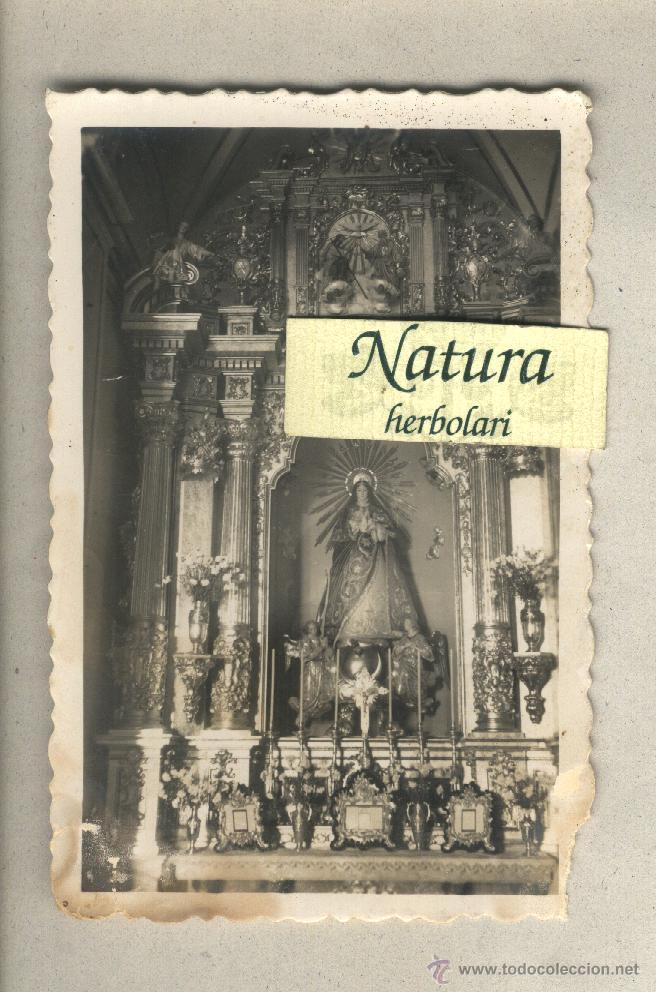 Postcards: POSTAL ALMASSORA ALMAZORA capilla de la pur&iacute;sima virgen. Ed. Comas aldea