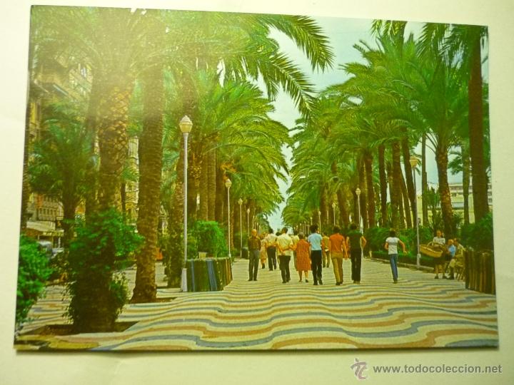 Postcards: POSTAL ALICANTE .-EXPLANADA DE ESPA&Ntilde;A