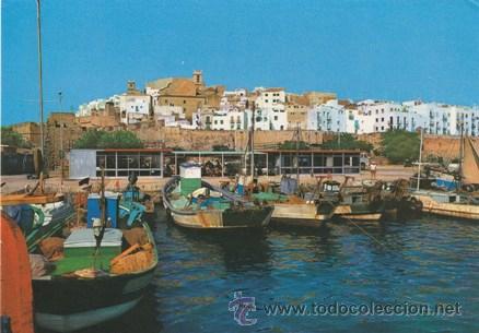 Cartes Postales: PE&Ntilde;ISCOLA - PUERTO VISTA PARCIAL - BARCAS MARINA -N&ordm; 6453 - ED. KOLORHAMA - CAMPA&Ntilde;A - A&Ntilde;O 1976 NUEVA