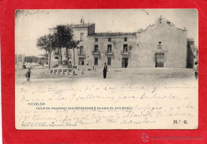 Postcards: novelda. 6 asilo de ancianos. a. cant&oacute;