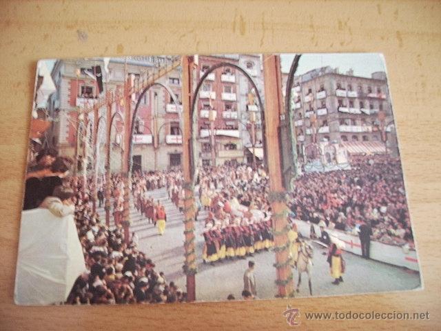 Postcards: ALCOY  ( ALICANTE )  ACTO DE FIESTAS